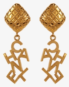 Chain Gold Jewellery Earring Clothing Chanel Clipart, HD Png Download, Transparent PNG