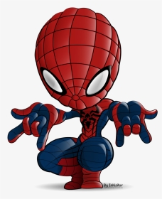 Cartoon Comic De Spiderman, HD Png Download, Transparent PNG