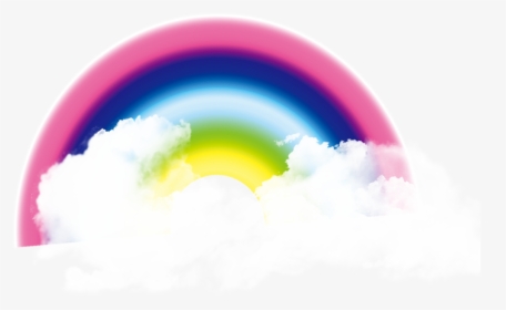 Rainbow Cloud Png, Transparent Png, Transparent PNG
