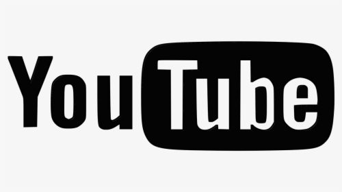 White Youtube Logo Png, Transparent Png, Transparent PNG