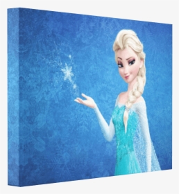 Elsa Frozen Canvas, HD Png Download, Transparent PNG