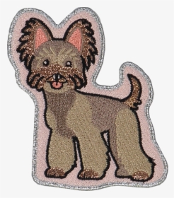 Yorkie Sticker Patch, HD Png Download, Transparent PNG