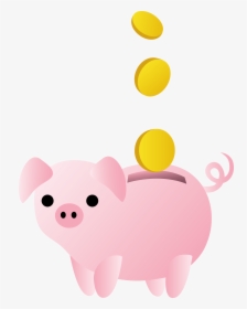 Transparent Piggy Bank Png, Png Download, Transparent PNG