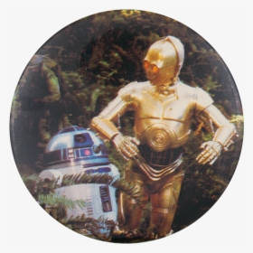 R2 D2 And C 3po Entertainment Button Museum, HD Png Download, Transparent PNG