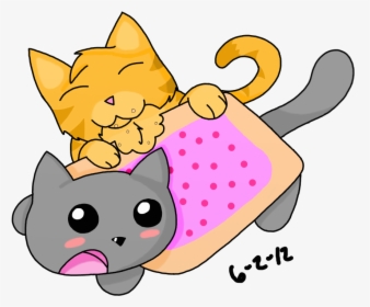 Transparent Nyan Cat Png, Png Download, Transparent PNG