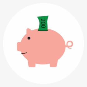 Piggy Bank Icon, HD Png Download, Transparent PNG