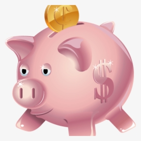 Piggy Bank Clipart Piggy Bank Clipart Transparent Png, Png Download, Transparent PNG