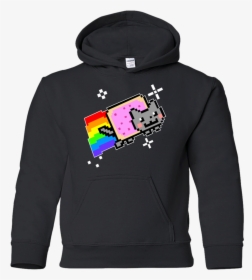Agr Nyan Cat Rainbow Youth Pullover Hoodie, HD Png Download, Transparent PNG