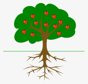 Small Clipart Apple Tree, HD Png Download, Transparent PNG