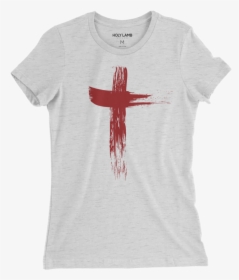 Picture Of Womens Blood Smear Cross T Shirt, HD Png Download, Transparent PNG