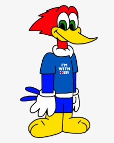 Woody Woodpecker Supports Hillary Clinton By Marcospower1996-dadrvzw, HD Png Download, Transparent PNG