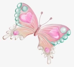 Butterfly Watercolor Painting Clip Art, HD Png Download, Transparent PNG