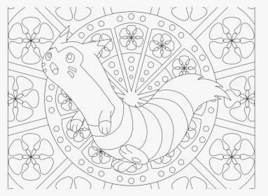 Adult Pokemon Coloring Page Furret, HD Png Download, Transparent PNG