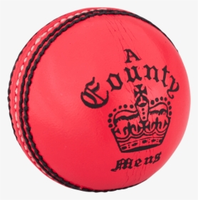 County Crown Pink Cricket Ball   Title County Crown, HD Png Download, Transparent PNG