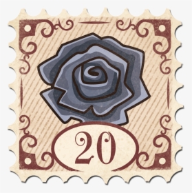Stamp Beauty Beast Black, HD Png Download, Transparent PNG