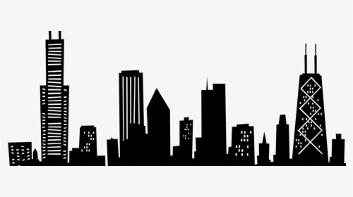 Chicago Skyline Drawing, HD Png Download, Transparent PNG