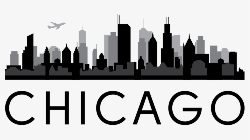 Chicago Skyline Outline Png , Png Download, Transparent Png, Transparent PNG
