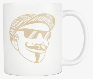 Mug Anonymous Drinkware Buy Now, HD Png Download, Transparent PNG