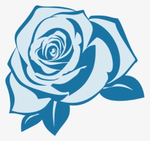 Blue Rose Png, Transparent Png, Transparent PNG