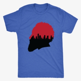 Harden Silhouette With Houston Skyline Triblend T-shirt, HD Png Download, Transparent PNG