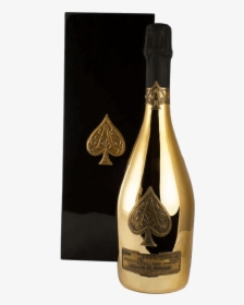 Download Champagne Brut Ace Of Spades Gold - Armand De Brignac Brut Rose Champagne  PNG Image with No Background 