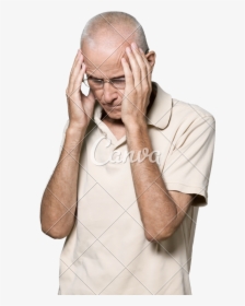 Clip Art Old Man Crying, HD Png Download, Transparent PNG
