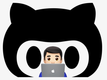 Github-like Logo Web Icon Logo Emoji Github, HD Png Download, Transparent PNG