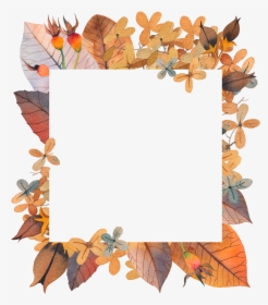 #frame #frames #autumn #fall #border #freetoedit, HD Png Download, Transparent PNG