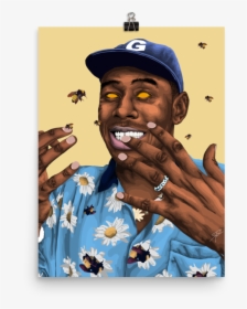 Image Of Tyler The Creator Premium Luster Poster, HD Png Download, Transparent PNG