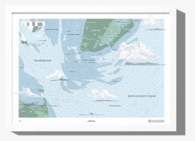 Rkr Cape May Nautical Map Boathouse Collection, HD Png Download, Transparent PNG