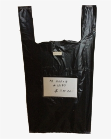 Plastic Bag 10x5x19 Black, HD Png Download, Transparent PNG
