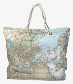Nautical Chart Tote Bag, Portland, Me, HD Png Download, Transparent PNG