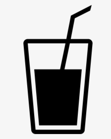 Drink Straw Glass, HD Png Download, Transparent PNG