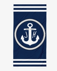 Image Of Jh Brand Nautical Beach Towel, HD Png Download, Transparent PNG