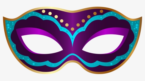 Mardi Purple Gras Mask Carnival Free Png Hq Clipart, Transparent Png, Transparent PNG