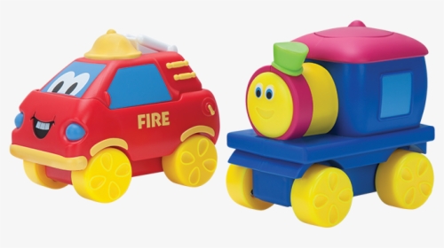 Bob The Train Fire Truck Toy Figure, 2 Figure Pack, HD Png Download, Transparent PNG
