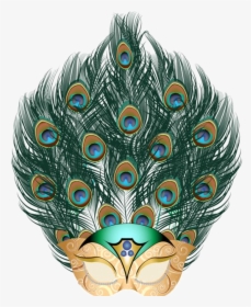 Mask Carnival Of Venice Feather Mardi Gras Masquerade, HD Png Download, Transparent PNG