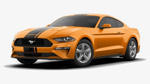 Orange Ford Mustang Png Clipart, Transparent Png, Transparent PNG