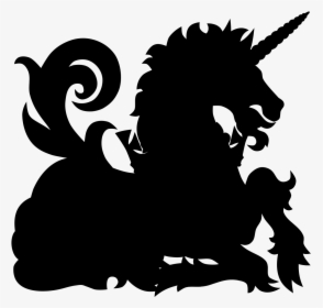 Mustang Unicorn Clip Art Silhouette Pattern, HD Png Download, Transparent PNG