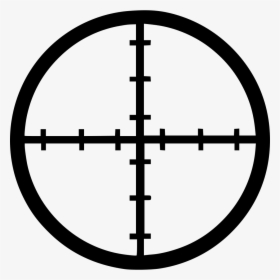 Reticle Shooting Target Telescopic Sight Clip Art, HD Png Download, Transparent PNG