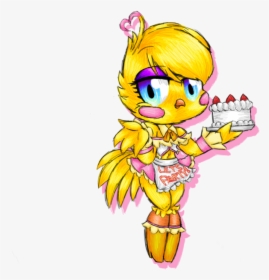 Fnaf Chibi Toy Chica Design By Sarah15378, HD Png Download, Transparent PNG