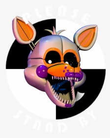 #lolbit #fnaf #orange #fox #five #nights #background, HD Png Download, Transparent PNG