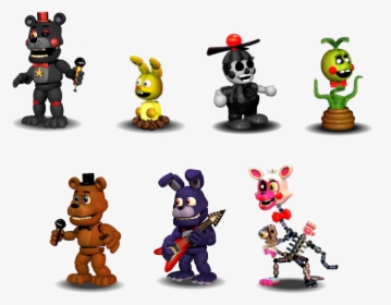 Five Nights At Freddy's 1 Extras - Imágenes De Five Nights At Freddy's 1,  HD Png Download - 2018x811(#415404) - PngFind