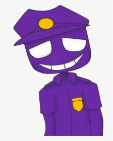 28 Collection Of Fnaf Purple Guy Drawing, HD Png Download, Transparent PNG