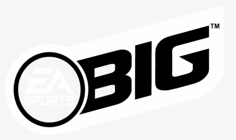 Ea Sports Big Logo Black And White, HD Png Download, Transparent PNG