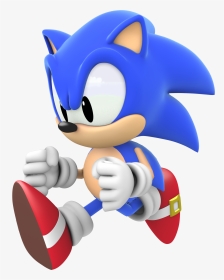Sonic Generations Classic Sonic Running , Png Download, Transparent Png, Transparent PNG