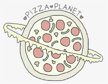 #tumblr #planet #pizza #inscription #freetoedit, HD Png Download, Transparent PNG