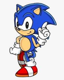 Classic Sonic The Hedgehog Png, Transparent Png, Transparent PNG