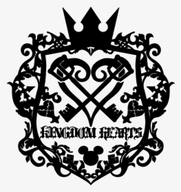 Kingdom Hearts Logo Png, Transparent Png, Transparent PNG