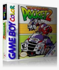 Gameboy Color Top Gear Pocket 2 Game Cover To Fit A, HD Png Download, Transparent PNG
